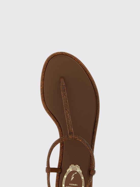 26SS 르네 카오빌라 힐/펌프스 C11574010R001 X033 Brown - RENE CAOVILLA