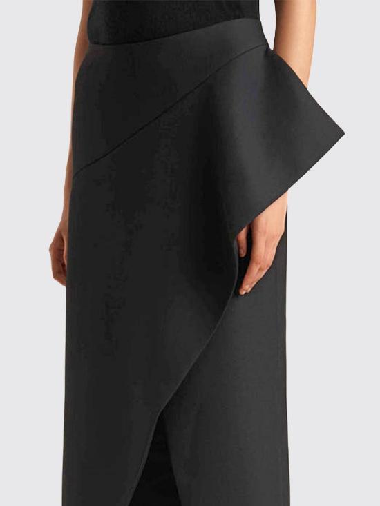 26SS 케이트 롱 스커트 4117527 200 Black - KHAITE