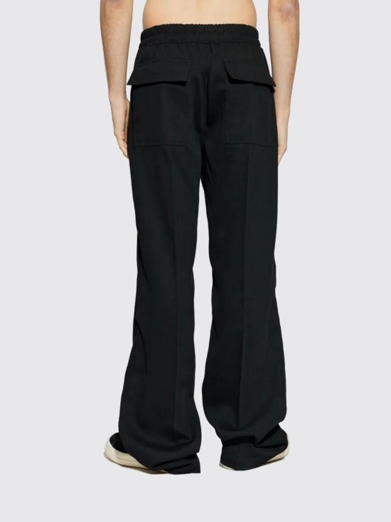 26SS 릭 오웬스 스트레이트 팬츠 RU01F2378WT 09 Black - RICK OWENS