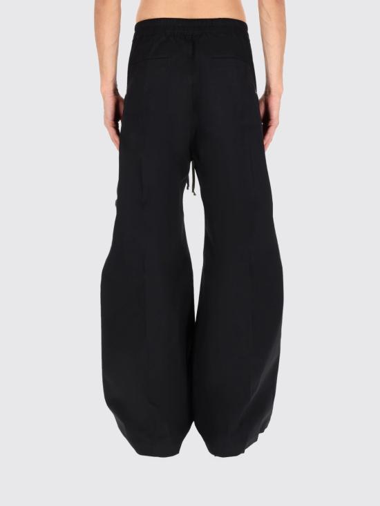 26SS 릭 오웬스 스트레이트 팬츠 RU01F2338TE 09 Black - RICK OWENS