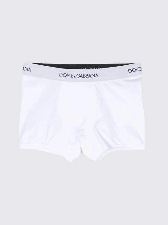 26SS [키즈] 돌체앤가바나 팬티 L4J701ON00G W0800 White - DOLCE & GABBANA