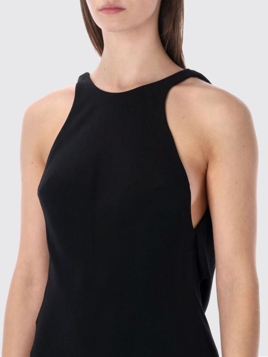 26SS 안다마네 롱 원피스 T190140ATNP263 999 Black - ANDAMANE