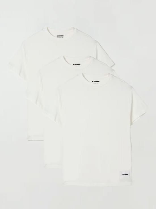 26SS 질샌더 반팔 티셔츠 J47GC0001J45048 100 White - JIL SANDER