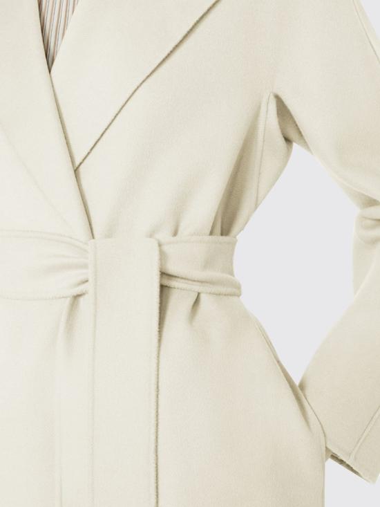 26SS 막스마라 스튜디오 코트 2616011011600 003 White - MAX MARA STUDIO