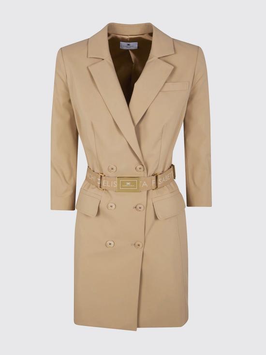 26SS 엘리자베타프랜치 롱 원피스 AB91961E2 470 Brown - ELISABETTA FRANCHI