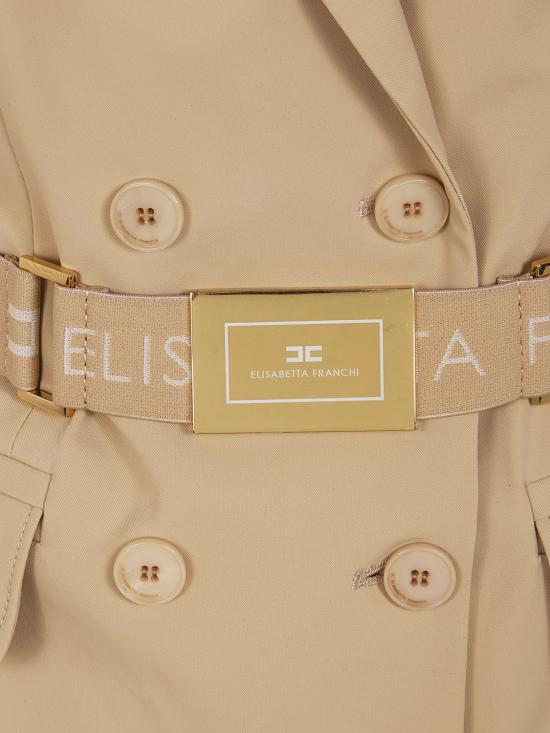 26SS 엘리자베타프랜치 롱 원피스 AB91961E2 470 Brown - ELISABETTA FRANCHI