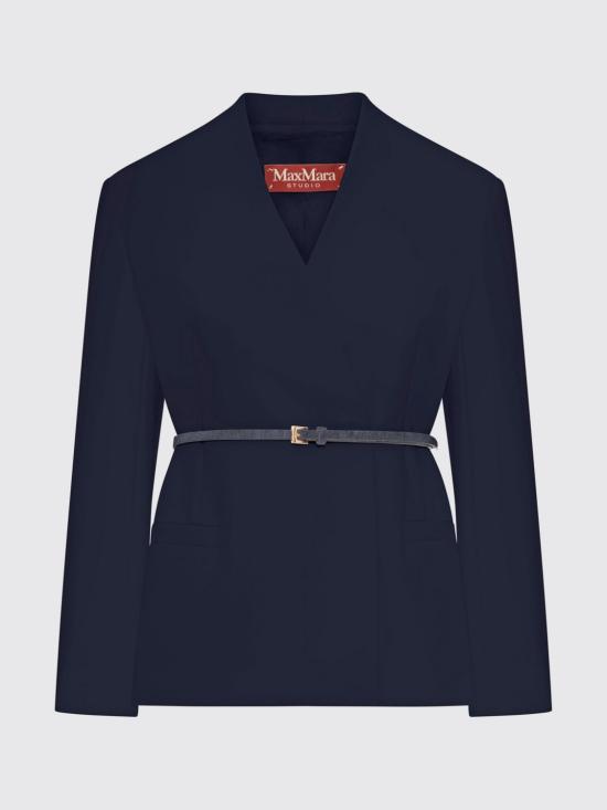 26SS 막스마라 스튜디오 자켓 2616041035600 005 Blue - MAX MARA STUDIO