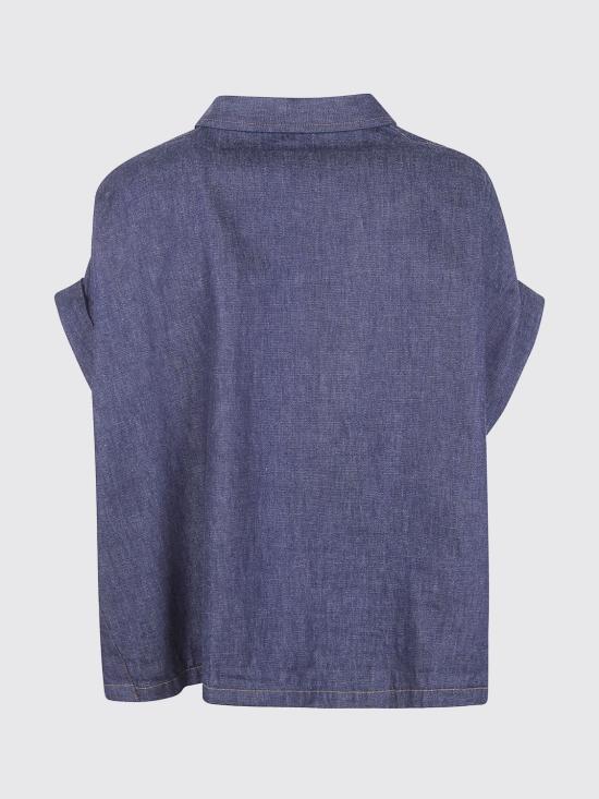 26SS 와이즈 요지 야마모토 셔츠 YQB01029 1 Blue - Y’S YOHJI YAMAMOTO