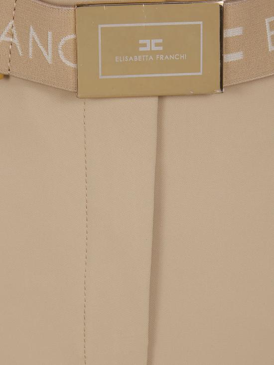 26SS 엘리자베타프랜치 스트레이트 팬츠 PA17261E2 470 Brown - ELISABETTA FRANCHI