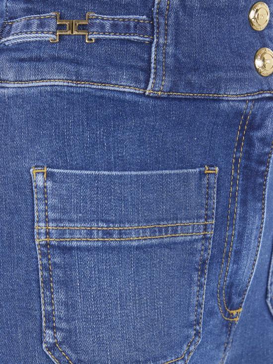 26SS 엘리자베타프랜치 데님 팬츠 PJ26D61E2 104 Blue - ELISABETTA FRANCHI