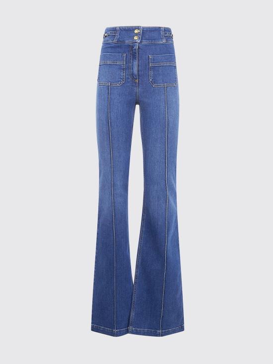 26SS 엘리자베타프랜치 데님 팬츠 PJ26D61E2 104 Blue - ELISABETTA FRANCHI