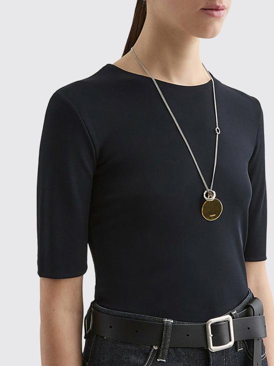 26SS 질샌더 반팔 티셔츠 J04NC0002J65016 001 Black - JIL SANDER