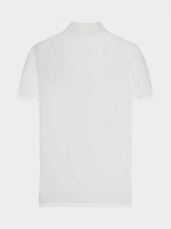 26SS 씨피 컴퍼니 스트레치 피케 숏슬리브 RCCMPL721A005263W 103 White - C.P. COMPANY