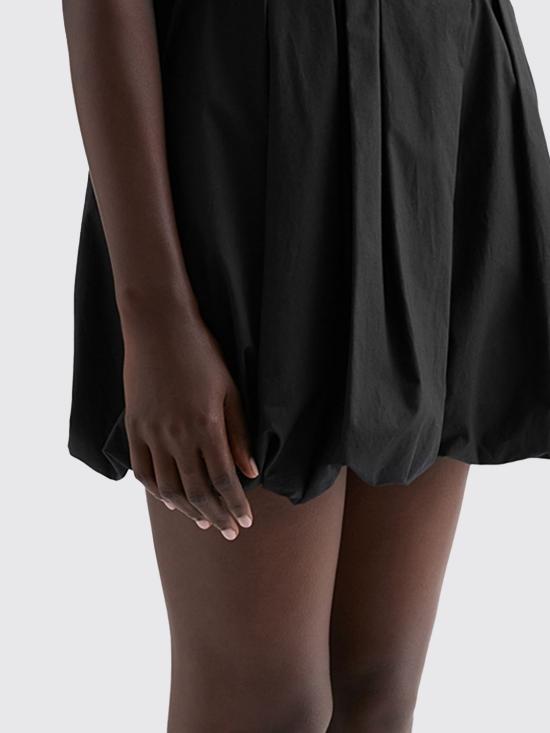 26SS 질샌더 숏 스커트 J02KA0372J45001 001 Black - JIL SANDER