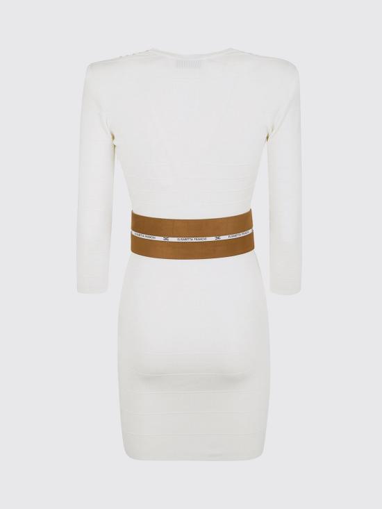 26SS 엘리자베타프랜치 롱 원피스 AM01S61E2 AQ6 Ivory - ELISABETTA FRANCHI