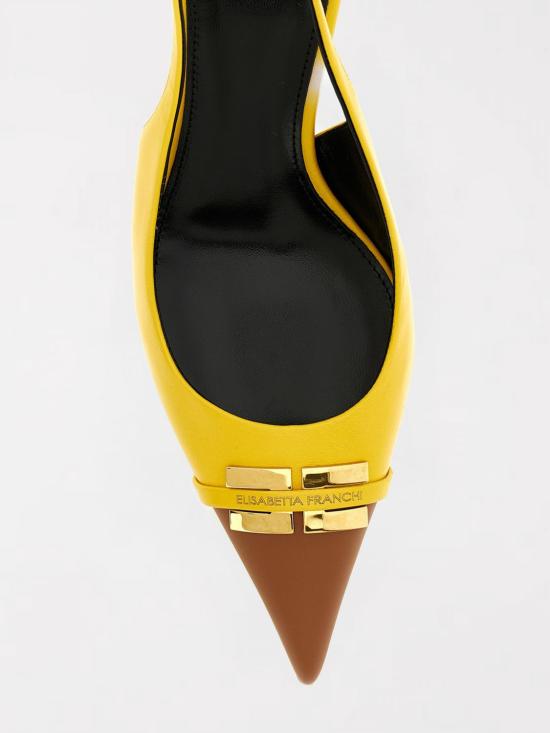 26SS 엘리자베타프랜치 힐/펌프스 SA57L61E2 FC1 Yellow - ELISABETTA FRANCHI