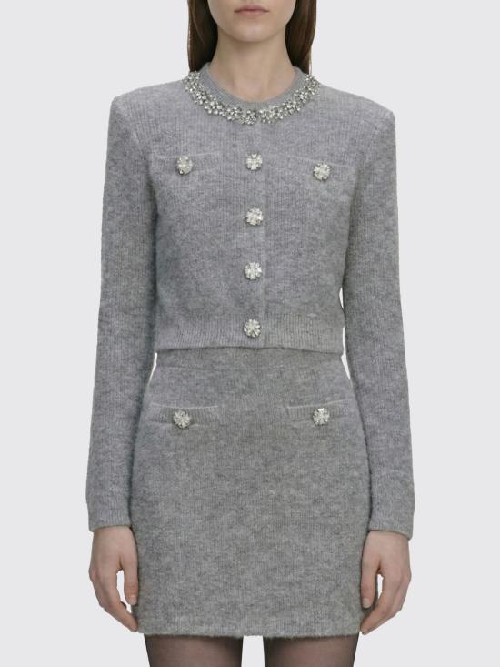 26SS 셀프 포트레이트 스웨터 RS26123CBGR Grey