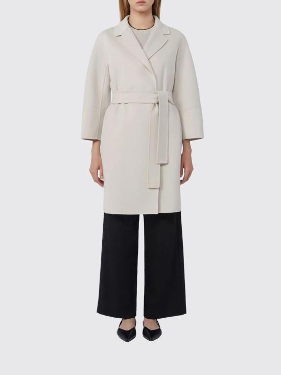 26SS 에스막스마라 코트 2619011051600 027 Yellow Cream