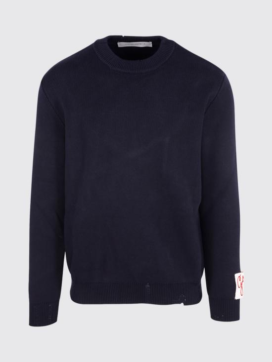 26SS 골든구스 스웨터 GMP00839P000662 50486 Blue - GOLDEN GOOSE