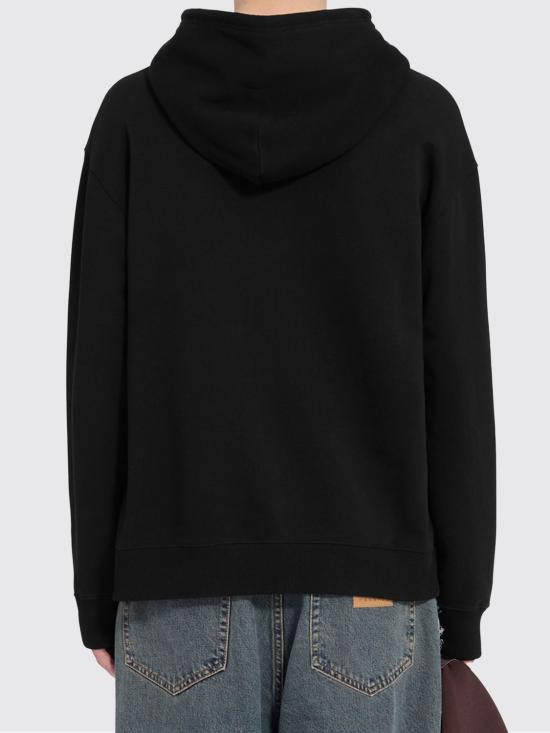 26SS MM6 메종마르지엘라 뉴메릭 후드 티셔츠 SH0GU0033M25025 900 Black - MM6 MAISON MARGIELA