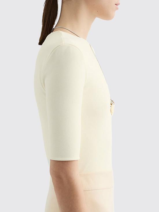 26SS 질샌더 반팔 티셔츠 J04NC0002J65016 105 White - JIL SANDER