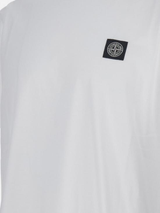 26SS 스톤 아일랜드 반팔 티셔츠 2100027S0013 V0001 White - STONE ISLAND