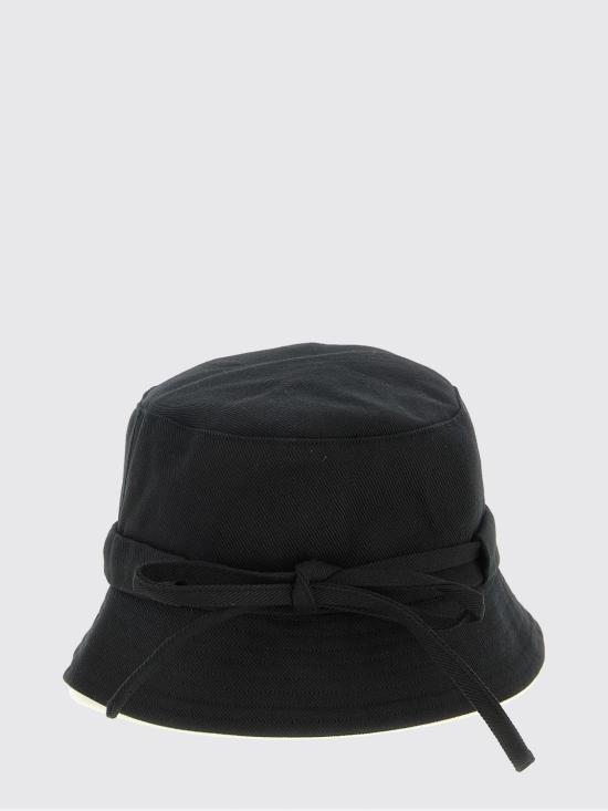26SS 자크뮈스 버킷햇 ACU00001AE00014 990 Black - JACQUEMUS