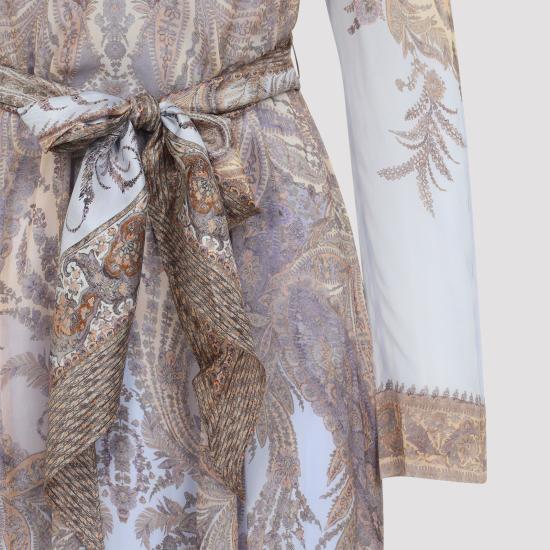 25FW 짐머만 미디 원피스 5177DF251 LILAC NUDE NEUTRALS - ZIMMERMANN