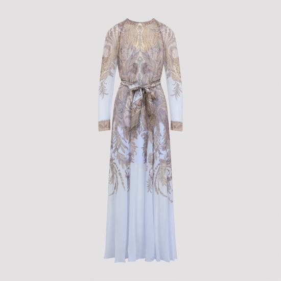 25FW 짐머만 미디 원피스 5177DF251 LILAC NUDE NEUTRALS - ZIMMERMANN