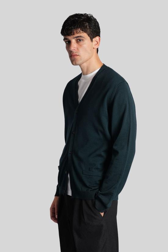 25FW 로베르토 콜리나 가디건 428027 253M01010 GREEN - ROBERTO COLLINA