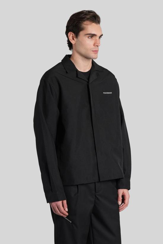 25FW 오에이엠씨 긴팔 셔츠 431276 PCM2OS03CPL00199 Black - OAMC