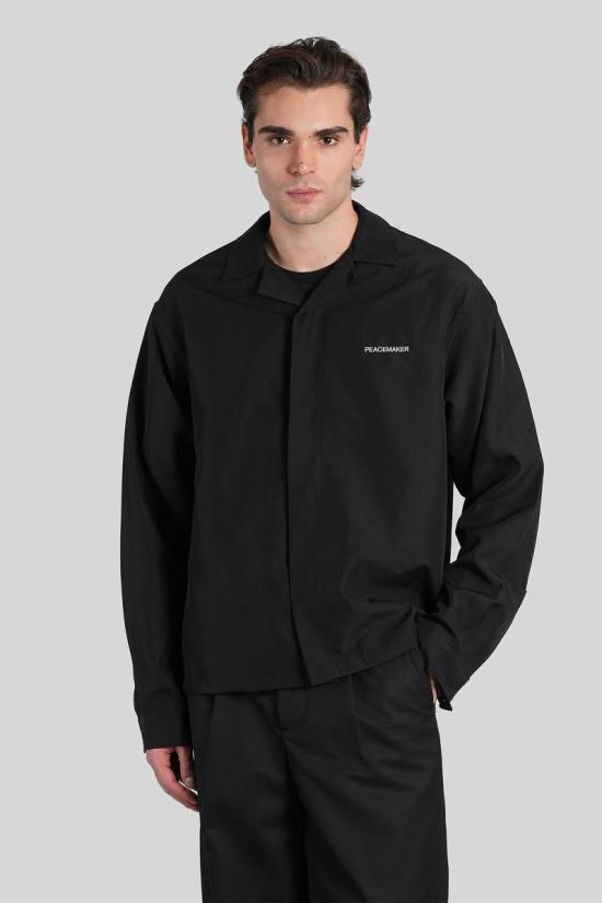 25FW 오에이엠씨 긴팔 셔츠 431276 PCM2OS03CPL00199 Black