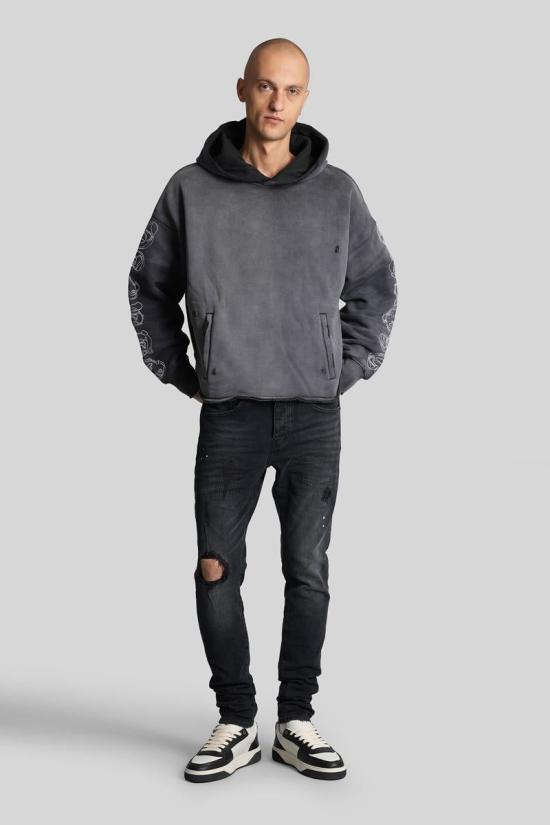 25FW 퍼플 브랜드 데님 팬츠 430382 P002 BLR Black - PURPLE BRAND