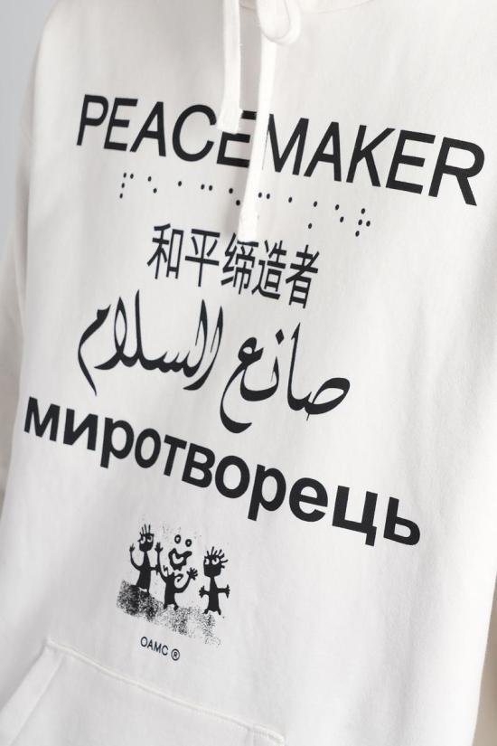 25FW 오에이엠씨 스웨터 431284 PCM2OH01EFT00201 WHITE - OAMC