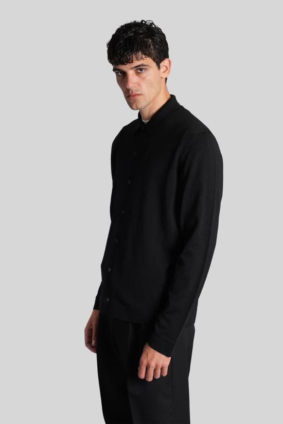 25FW 로베르토 콜리나 스웨터 428023 253M01005 Black - ROBERTO COLLINA