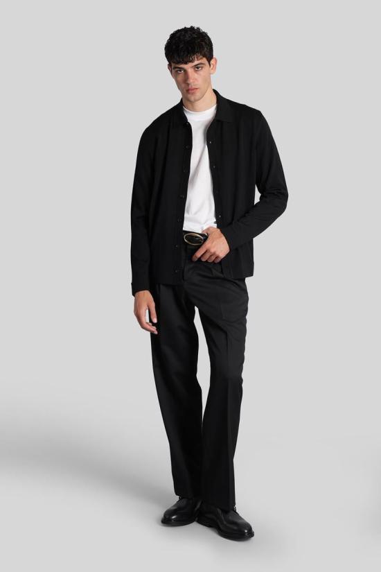 25FW 로베르토 콜리나 스웨터 428023 253M01005 Black - ROBERTO COLLINA