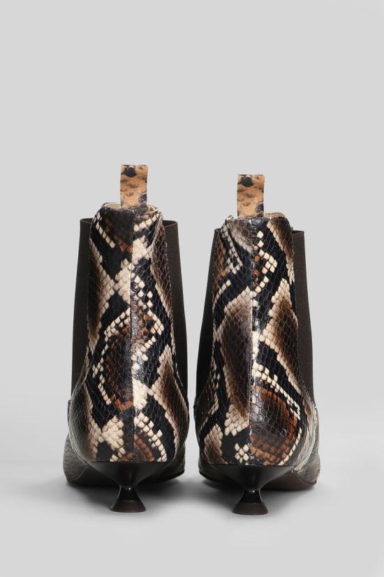 25FW 페드로 미랄레스 부츠 429742 29166 PYTHON PRINT - PEDRO MIRALLES