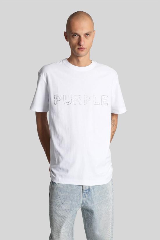 25FW 퍼플 브랜드 반팔 티셔츠 430389 P104 TWCW425 WHITE