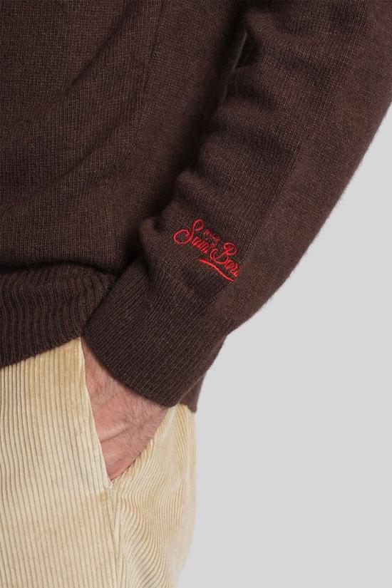 25FW 세인트바쓰 스웨터 430740 HER000100320I BROWN - MC2 SAINT BARTH
