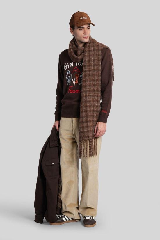 25FW 세인트바쓰 스웨터 430740 HER000100320I BROWN - MC2 SAINT BARTH