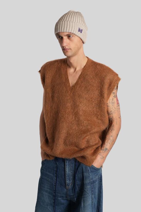 25FW 니들스 자켓 431061 RW359 ORANGE - NEEDLES