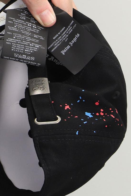 25FW 팜앤젤스 볼캡 428210 PWLB032F25FAB001 Black - PALM ANGELS