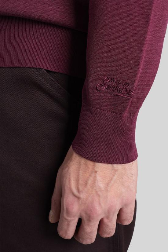 25FW 세인트바쓰 스웨터 432089 REGE01000043I Red - MC2 SAINT BARTH