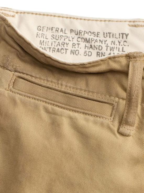  더블알엘 치노 팬츠 Rrl 필드 치노 트윌 팬츠 카키 - RRL