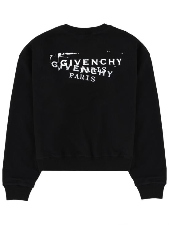 26SS 지방시 긴팔 티셔츠 BWJ04UP7A7 001 BLACK - GIVENCHY