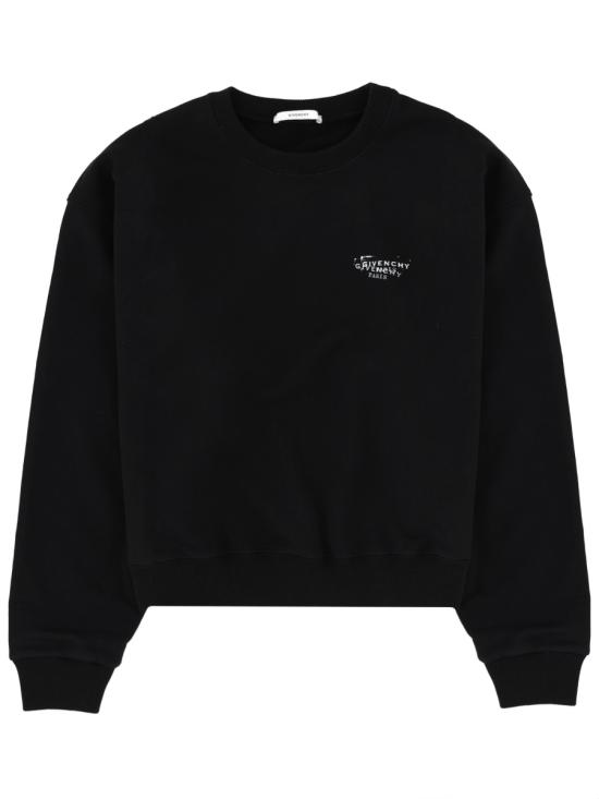 26SS 지방시 긴팔 티셔츠 BWJ04UP7A7 001 BLACK