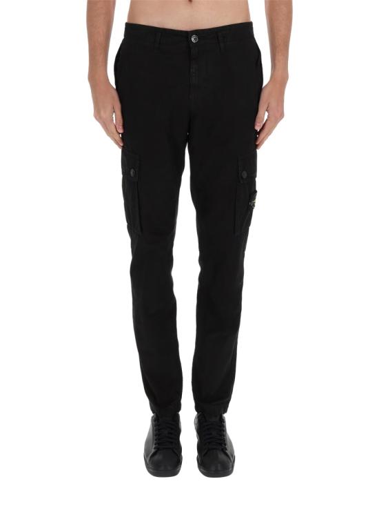 26SS 스톤 아일랜드 스트레이트 팬츠 3100053 S00WAV0129 BLACK - STONE ISLAND