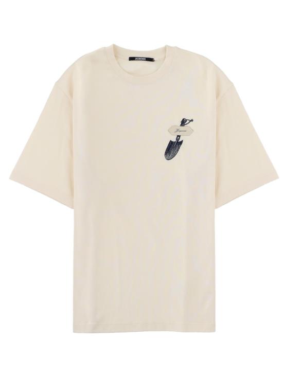 26SS 자크뮈스 반팔 티셔츠 TSM00623AJ0 02261NZ WHITE - JACQUEMUS