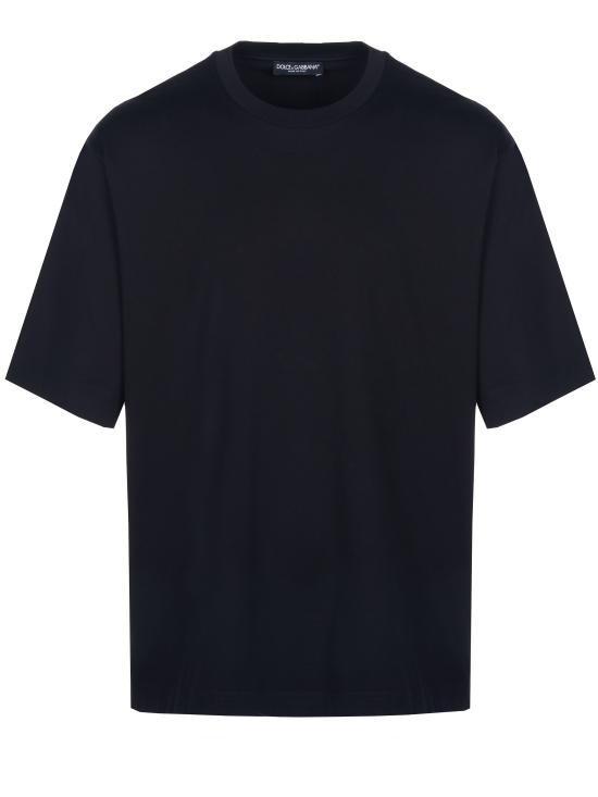  돌체앤가바나 반팔 티셔츠 G8PO0T HU7MA BLACK