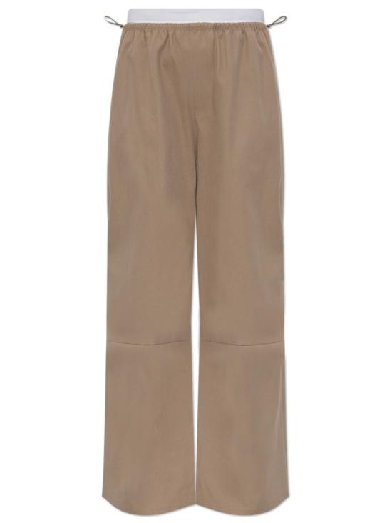 26SS 알렉산더 왕 스트레이트 팬츠 1WC1264969 240B BEIGE - ALEXANDER WANG